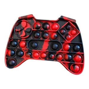 NiToy Bundle of 2 Pop Fidget Toy Red Black Gaming Controller Blue Black Truck